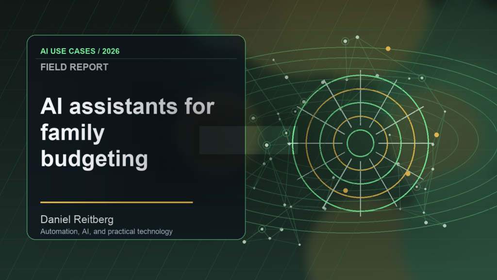 AI assistants for family budgeting: Practical AI in 2026