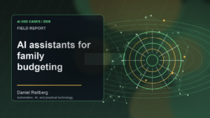 AI assistants for family budgeting: Practical AI in 2026