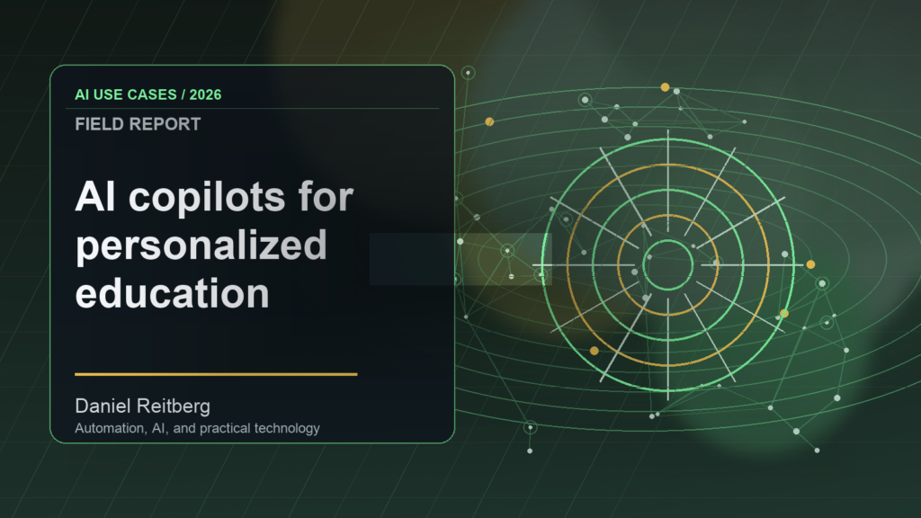 AI copilots for personalized education: Practical AI in 2026