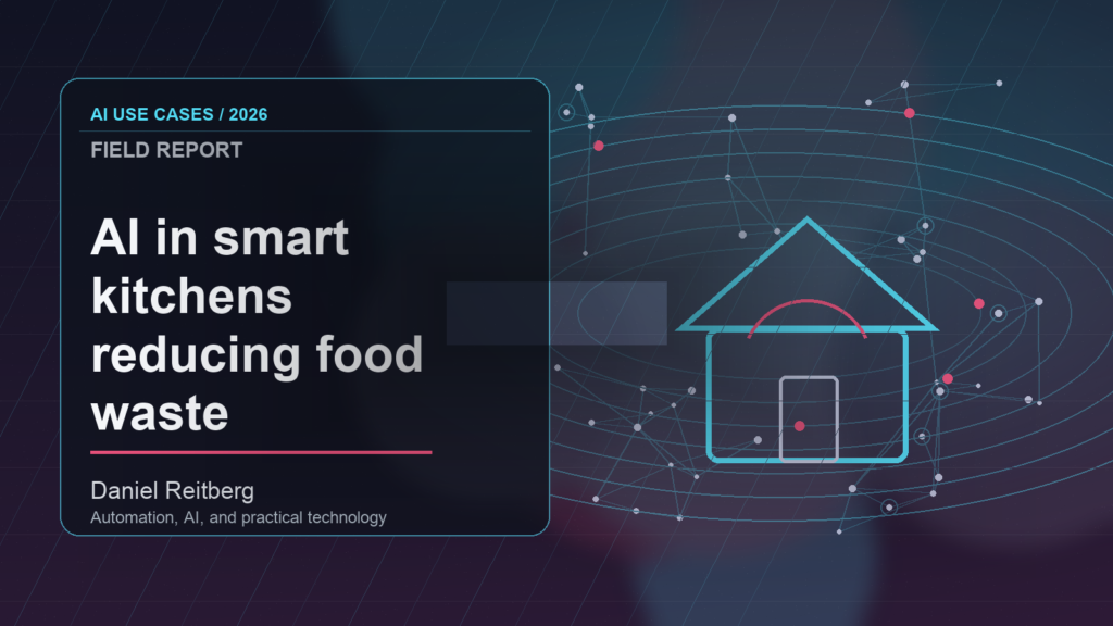 AI in smart kitchens reducing food waste: Practical AI in 2026