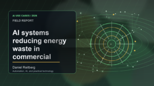 AI systems reducing energy waste in commercial buildings: Practical AI in 2026
