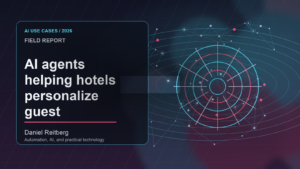 AI agents helping hotels personalize guest operations: Practical AI in 2026